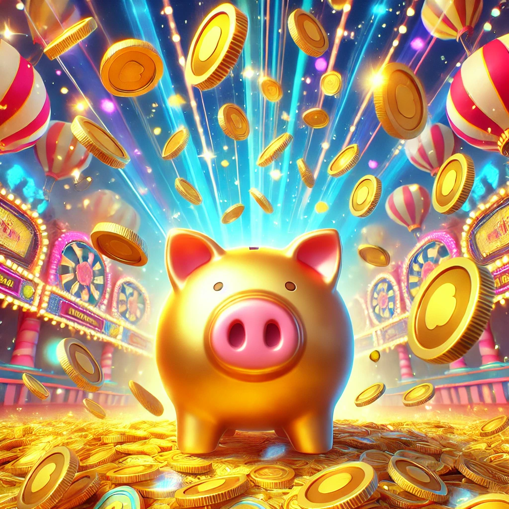 Slots Play Palace - Book of Piggy Bank Adventure